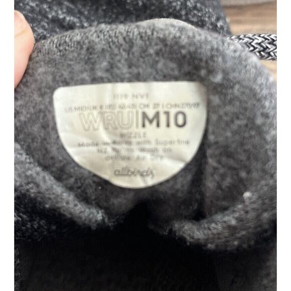 Allbirds WRU Wool Runner Up Mizzles High Top Shoes Men's Size 10 US Dark Gray - Picture 13 of 13